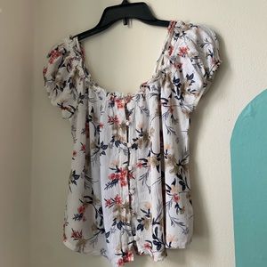 American Eagle Floral Top